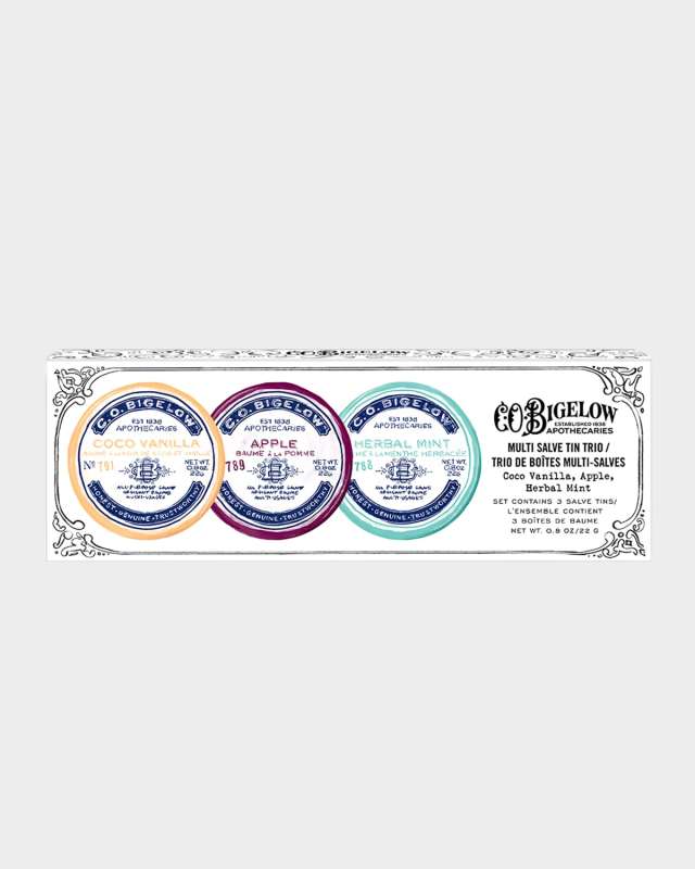 Lip Salve Tin Trio Set